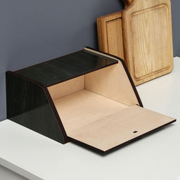 Хлебница деревянная Доляна «Дом, там где тепло», 20.5×28.5×13 см