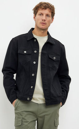 Куртка джинс P011-1336 black