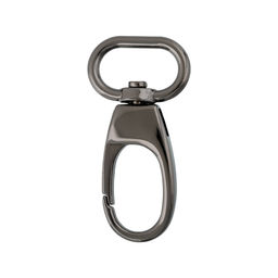 Фурнитура сумочная металл Gamma GH 117/20/10 Карабин 20 мм 10 шт. №06 под черный никель