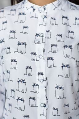 02-588 Блуза - Guinda фото 6