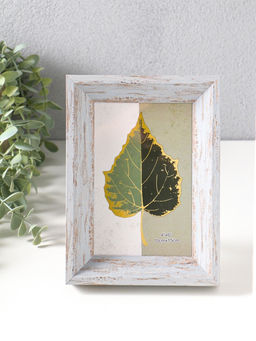 Фоторамка пластик 10х15 см "Прованс" серо-голубой 19х13,7х3 см