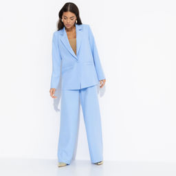 Брючный костюм‑двойка Чистота линий (2 в 1 голубой) - Charutti фото 6