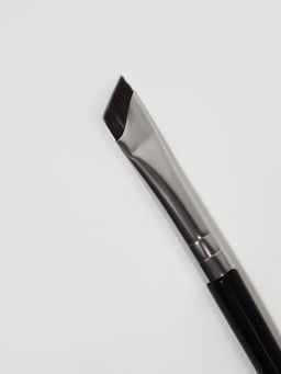 Цена за 3 шт. Кисть для макияжа бровей и глаз, 14±1 см, чёрная