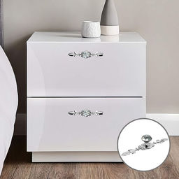 Ручка-кнопка CAPPIO, d=30 мм, L=168 мм, цвет хром