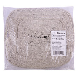 Gamma кружевная 30 мм С3749Г17(рис.30.01.010) в рулоне 25 м