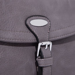 Сумка-мессенджер на молнии, цвет серый - Simaland фото 4