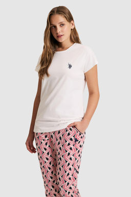 Kad_n Ekru Pijama Tak_m_