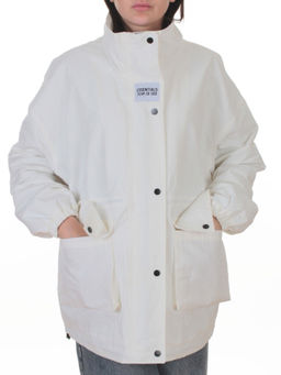 3089 WHITE Куртка демисезонная женская (100 гр. холлофайбер) - Fashion фото 3