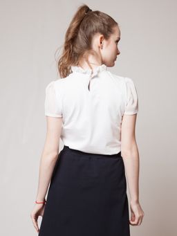 Блузка молочный 202230605 - Nota bene фото 2