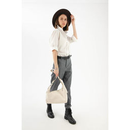 Сумка-мешок, отдел на молнии, регулируемый ремень, цвет белый - Simaland фото 4