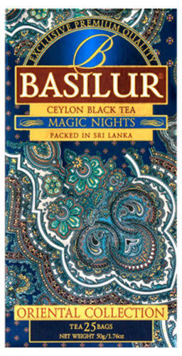 Восточная коллекция/ Волшебные ночи / (70849) черн. 25 пак/ (BASILUR)