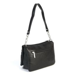 Женская сумка через плечо с пятью отделениями 35598 Блек - Cidirro фото 3