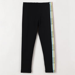 CRB wear/CSKG 70010-22-262 Брюки модель лосины для девочки, черный/Ex.Cherubino  фото 2