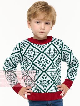 Джемпер детский Vay Kids 5232-6272 из шерсти и акрила фото 2