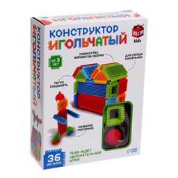 Конструктор игольчатый, 36 деталей - Unicon фото 5