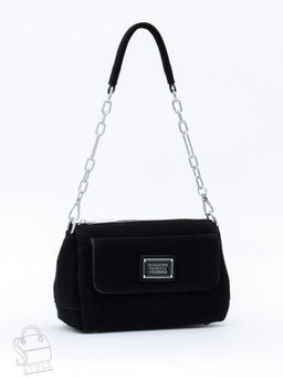 Сумка женская кожаная 0730CF black Polina&Eiterou  в Новосибирске