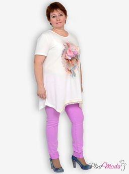 Туника Модель №27 размеры 58-72 - Plusmoda фото 2