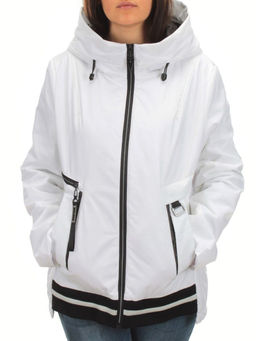 H9270 WHITE Куртка демисезонная женская (100 гр. синтепон) - Фабричный китай фото 2