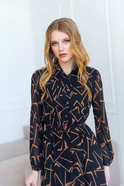 Платье Кэсси (черный) - Nadi bordo фото 5