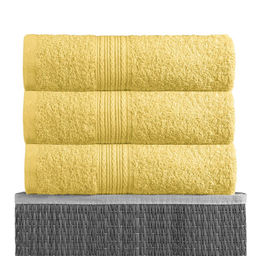 Лимонная 180х210 Простыня Махровая BAYRAMALY  фото 2