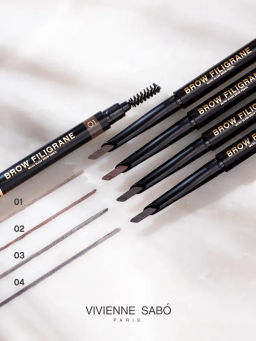 Vivienne Sabo Карандаш для бровей автоматический Filigrane 03 темно-коричневый фото 10