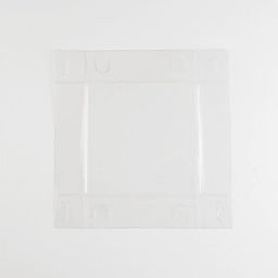 Коробка для цветов с PVC крышкой, мятная, упаковка подарочная, 12 х 12 х 12 см