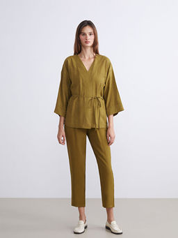 ?al Yaka Dokulu Kad?n Kimono