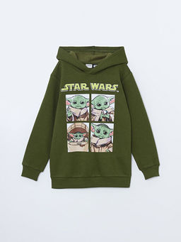 Star Wars Bask?l? Erkek ?ocuk Kal?n Sweatshirt