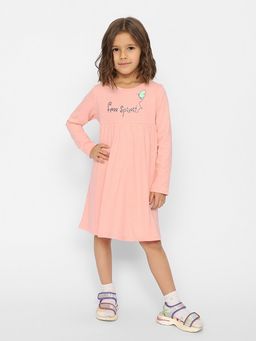 CRB wear/CWKG 63255-27-329 Платье для девочки,розовый/Ex.Cherubino