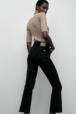 Z1975 HIGH-WAIST MINI FLARE JEANS - Zara фото 7