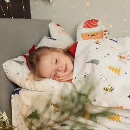 Постельное бельё 1.5-спальное «Этель» Happy skiers, бязь