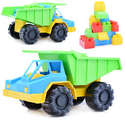 Грузовик Карьерный + Макси блок 14 дет