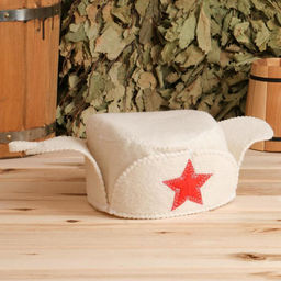 Шапка для бани Ушанка - Добропаровъ фото 4