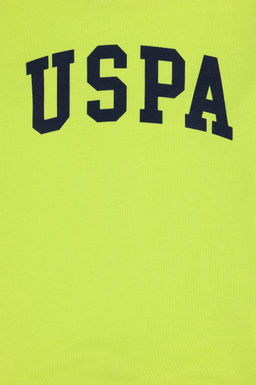 Зеленый базовый свитшот для мальчика - U.s. polo assn фото 3