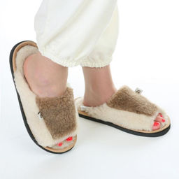 Тапочки-папуче арт. М5/02-01 Альпака - Altro фото 2