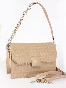 Сумка женская искусственная кожа Ch&K-2633, 1отд, плечевой ремень, бежевый SALE 254485 - Adelia фото 6