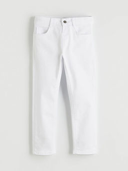 Slim Fit Gabardin Erkek ?ocuk Pantolon