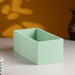 Кашпо деревянное Эллада большая, сетка, 2512,510 см Оливковый - Дарим красиво фото 2