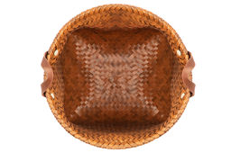 Корзина плетеная д/хранения 35*35*37 см, с ручками, полиротанг - Elan gallery фото 5