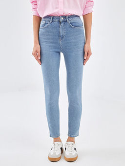 Slim Fit Kad?n Jean Pantolon