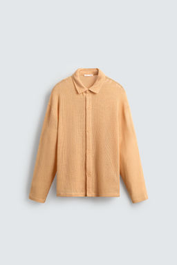 OPEN WEAVE SHIRT - Zara фото 8