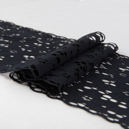 Кружево BLITZ эластичное 170 мм BLST-09 на бобине Турция черный