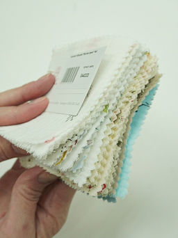 Комплект образцов Муслин принт №1 - Купава фото 3