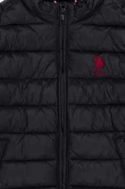 U. S. Polo Assn Черное пальто для мальчика - U.s. polo assn фото 8