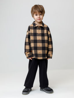 КР 400855/черный 4007 к584 брюки для мал