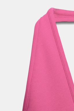 TOP HALTER / Frambuesa - Zara фото 6