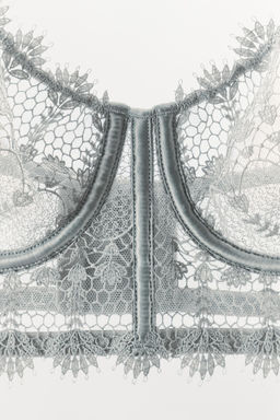 UNDERWIRED GUIPURE BRALETTE - Zara фото 7