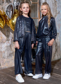 Брюки д/дев. О86293 - Карамелли фото 4