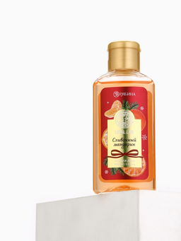 Цена за 2 шт. Гель для душа новогодний, аромат: сливочный мандарин, 100 мл, Ural Lab фото 5