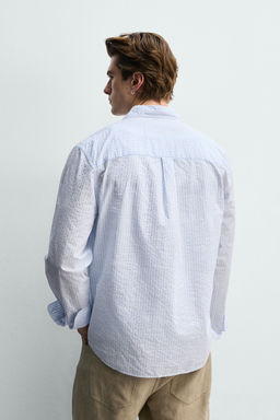 CAMISA REGULAR FIT RAYAS / rayas - Zara фото 3